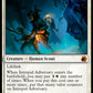 (025) Magic The Gathering Innistrad: Midnight Hunt Single: Intrepid Adversary  Mythic