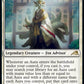 (025) Magic The Gathering Kamigawa: Neon Dynasty Single: Light-Paws, Emperor's Voice  Rare