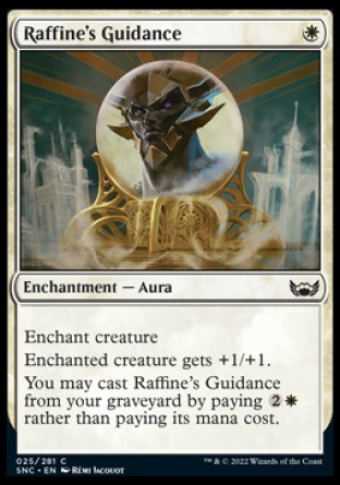 (025) Magic The Gathering Streets of New Capenna Single: Raffine's Guidance  Common