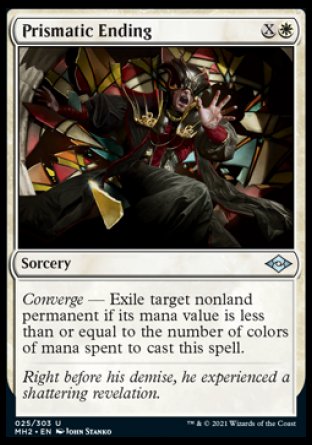 (025) Magic The Gathering Modern Horizons 2 Single: Prismatic Ending  Uncommon