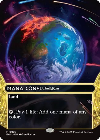 (025) Magic The Gathering Stellar Sights Single: Mana Confluence (V.1)  Mythic