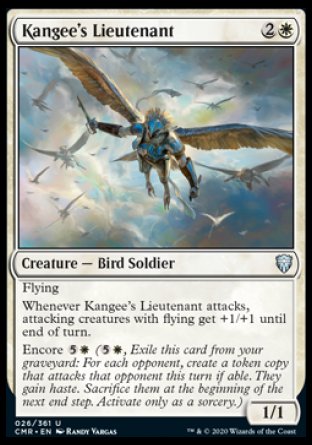 (026/361) Magic The Gathering Commander Legends Single: Kangee's Lieutenant  Uncommon
