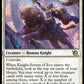 (026) Magic The Gathering March of the Machine Single: Knight-Errant of Eos  Rare