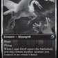 (026) Magic The Gathering Innistrad: Double Feature Single: Loyal Gryff  Uncommon