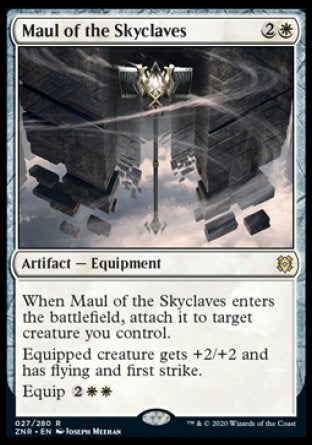(027) Magic The Gathering Zendikar Rising: Promos Single: Maul of the Skyclaves (V.2)  Rare