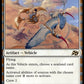 (028) Magic The Gathering Aetherdrift Single: Skyseer's Chariot Holo Rare
