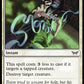(028) Magic The Gathering Duskmourn: House of Horror Single: Seized from Slumber Holo Common