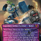 (028) Magic The Gathering Universes Beyond: Transformers Single: Soundwave, Sonic Spy // Soundwave, Superior Captain (V.2)  Mythic