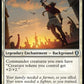 (028) Magic The Gathering Commander Legends: Battle for Baldur's Gate Single: Inspiring Leader Holo Uncommon