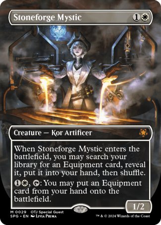 (029) Magic The Gathering Special Guests Single: Stoneforge Mystic Holo Mythic