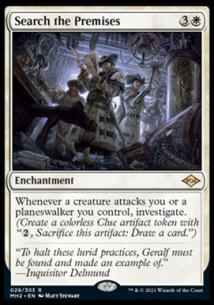(029) Magic The Gathering Modern Horizons 2 Single: Search the Premises Holo Rare