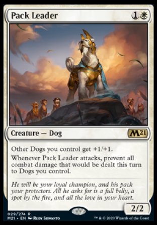 (029) Magic The Gathering Core 2021: Promos Single: Pack Leader (V.2) Holo Rare