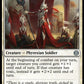 (030) Magic The Gathering Phyrexia: All Will Be One Single: Porcelain Zealot Holo Uncommon