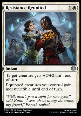 (031) Magic The Gathering Phyrexia: All Will Be One Single: Resistance Reunited  Uncommon
