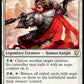 (031/361) Magic The Gathering Commander Legends Single: Livio, Oathsworn Sentinel Holo Rare