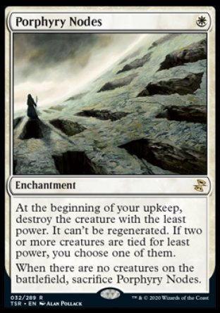 (032/289) Magic The Gathering Time Spiral Remastered Single: Porphyry Nodes  Rare