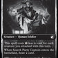 (032) Magic The Gathering Innistrad: Double Feature Single: Search Party Captain Holo Common