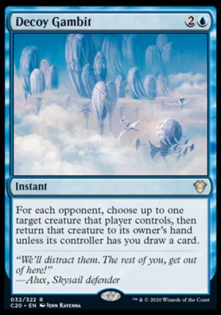(032/322) Magic The Gathering Commander: Ikoria Single: Decoy Gambit  Rare