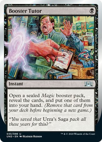 (033/096) Magic The Gathering Unsanctioned Single: Booster Tutor  Uncommon