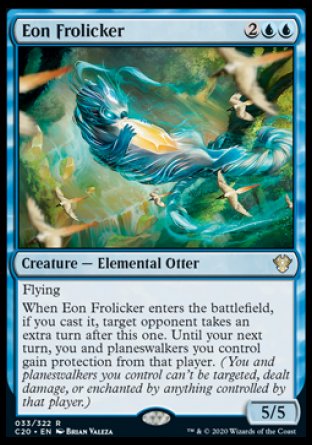 (033/322) Magic The Gathering Commander: Ikoria Single: Eon Frolicker  Rare