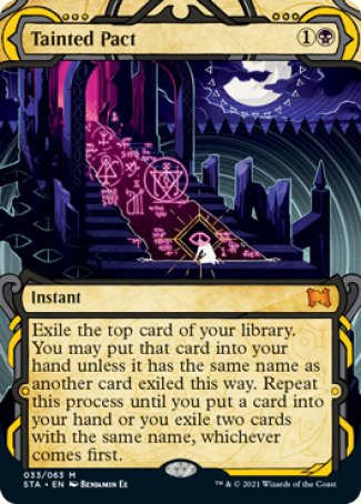 (033) Magic The Gathering Mystical Archive Single: Tainted Pact (V.3)  Mythic