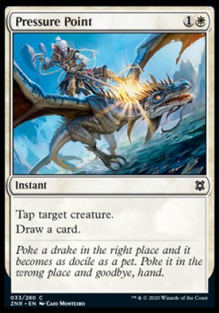 (033/280) Magic The Gathering Zendikar Rising Single: Pressure Point  Common