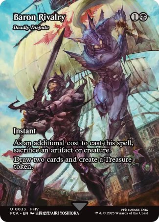 (033) Magic The Gathering Magic: The Gathering - FINAL FANTASY Through the Ages Single: Deadly Dispute  Uncommon