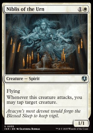 (035) Magic The Gathering Innistrad Remastered Single: Niblis of the Urn  Uncommon