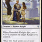 (035/269) Magic The Gathering Throne of Eldraine Single: Venerable Knight  Uncommon