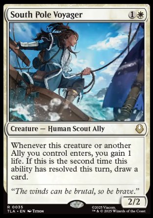 (035) Magic The Gathering Magic: The Gathering | Avatar: The Last Airbender Single: South Pole Voyager  Rare