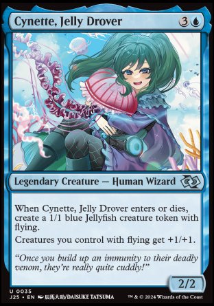 (035) Magic The Gathering Foundations Jumpstart Single: Cynette, Jelly Drover  Uncommon