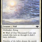 (036/254) Magic The Gathering Modern Horizons Single: Wall of One Thousand Cuts  Common