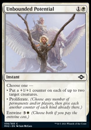 (036) Magic The Gathering Modern Horizons 2 Single: Unbounded Potential  Common