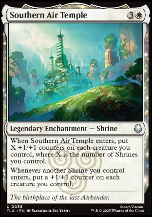 (036) Magic The Gathering Magic: The Gathering | Avatar: The Last Airbender Single: Southern Air Temple Holo Uncommon