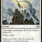 (036/332) Magic The Gathering Double Masters Single: Topple the Statue Holo Uncommon