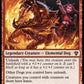 (036) Magic The Gathering Commander: Murders at Karlov Manor Single: Tesak, Judith's Hellhound  Rare