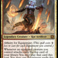 (036) Magic The Gathering March of the Machine: The Aftermath Single: Nahiri, Forged in Fury Holo Mythic