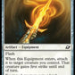 (036) Magic The Gathering Edge of Eternities Single: Squire's Lightblade Holo Common