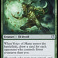 (036) Magic The Gathering Commander 2019 Single: Voice of Many  Uncommon