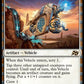 (036) Magic The Gathering Aetherdrift Single: Voyager Glidecar Holo Rare