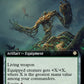 (036) Magic The Gathering Commander: Phyrexia: All Will Be One: Extras Single: Tangleweave Armor  Rare