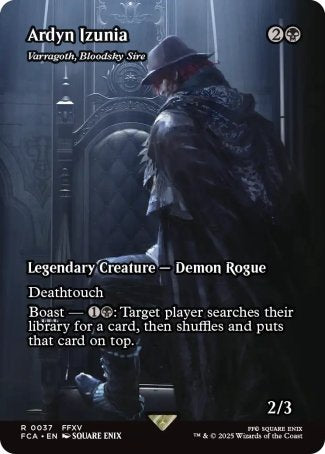 (037) Magic The Gathering Magic: The Gathering - FINAL FANTASY Through the Ages Single: Varragoth, Bloodsky Sire Holo Rare