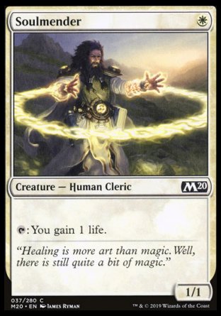 (037/280) Magic The Gathering Core 2020 Single: Soulmender  Common