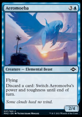 (037) Magic The Gathering Modern Horizons 2 Single: Aeromoeba  Common