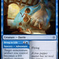 (038/269) Magic The Gathering Throne of Eldraine Single: Animating Faerie // Bring to Life  Uncommon