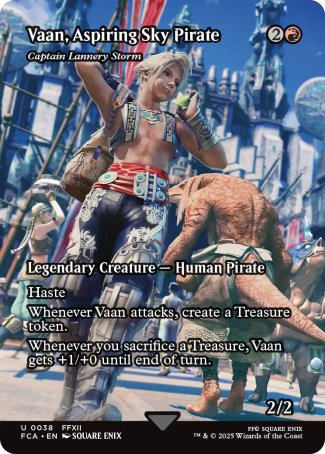 (038) Magic The Gathering Magic: The Gathering - FINAL FANTASY Through the Ages Single: Captain Lannery Storm  Uncommon