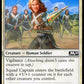 (038/280) Magic The Gathering Core 2020 Single: Squad Captain Holo Common