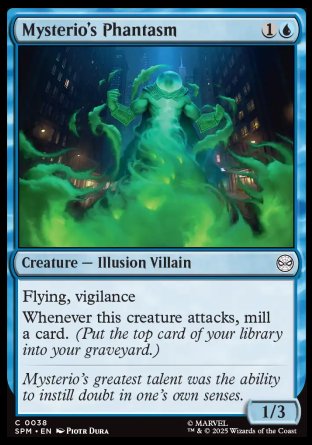 (038) Magic The Gathering Magic: The Gathering | Marvel's Spider-Man Single: Mysterio's Phantasm  Common