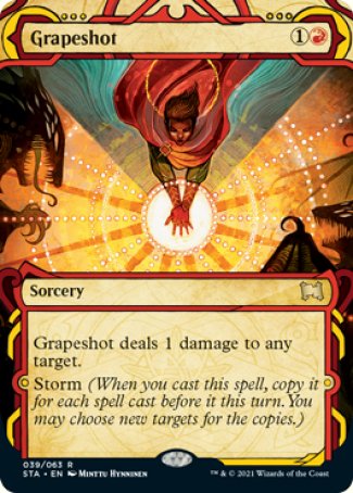 (039) Magic The Gathering Mystical Archive Single: Grapeshot (V.3) Holo Rare