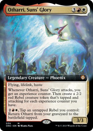 (039) Magic The Gathering Commander: Phyrexia: All Will Be One: Extras Single: Otharri, Suns' Glory  Mythic